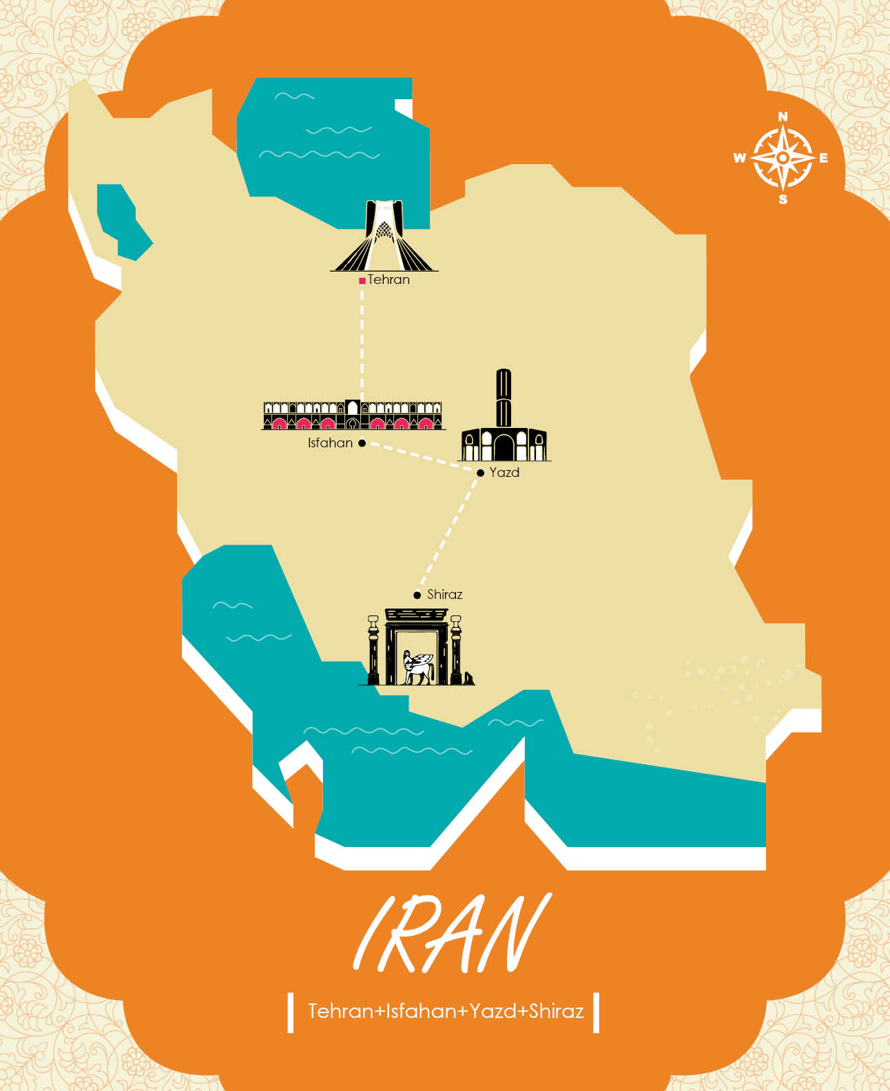 Iran classic tour: Tehran, Isfahan, Yazd, Shiraz (10 days)