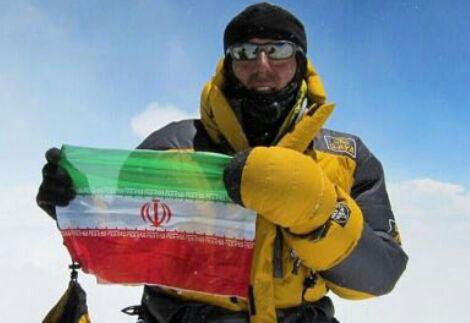 Azim gheichisaz on Everest 2016