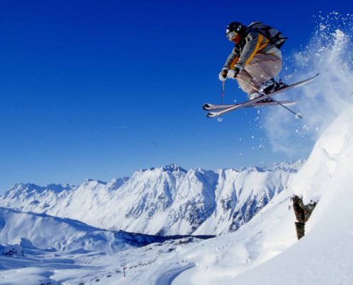 skiing in iran