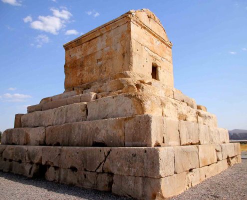 pasargadae: Tomb of cyrus the great