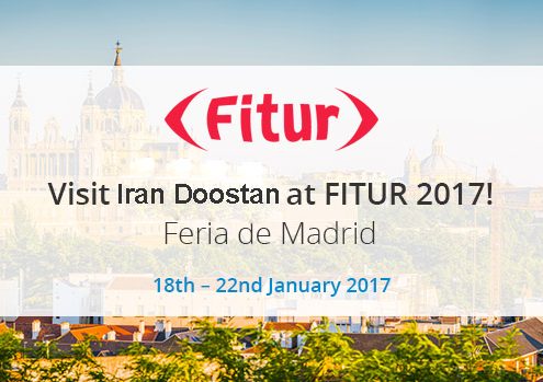 Iran Doostan Tours will exhibit at FITUR, Madrid 2017