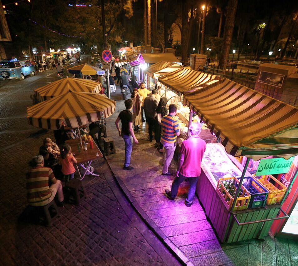 Delicious Nightlife in Iran