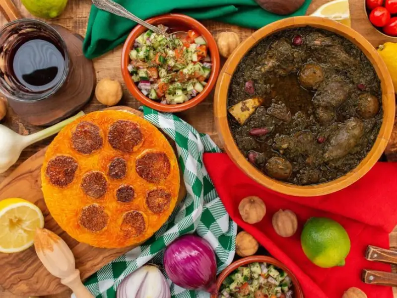 Ghormesabzi- Persian food