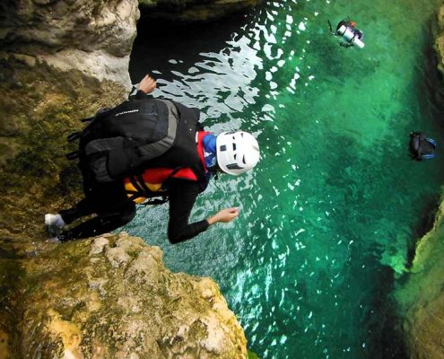 Travel to Iran to experience canyoning