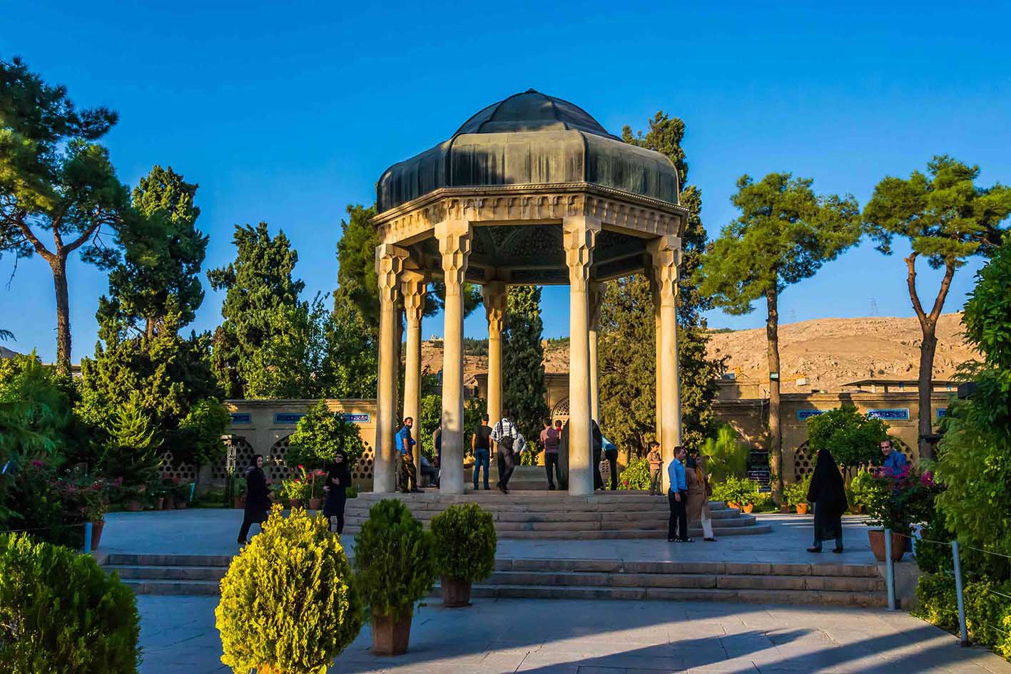 Hafez, the great Persian poet of the 14th century 