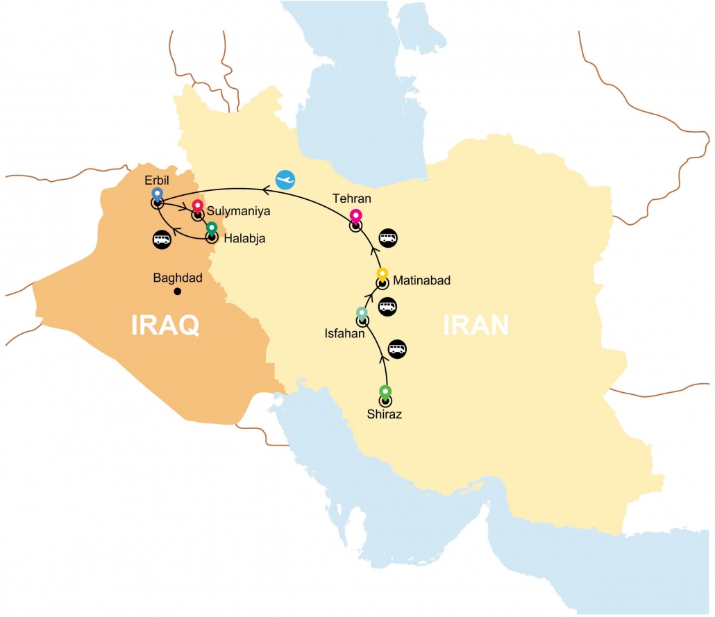 Iran and Iraq tours