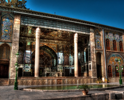 Golestan palace in Tehran