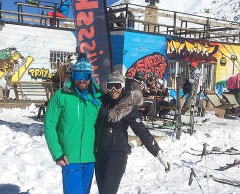 ski tour in Iran