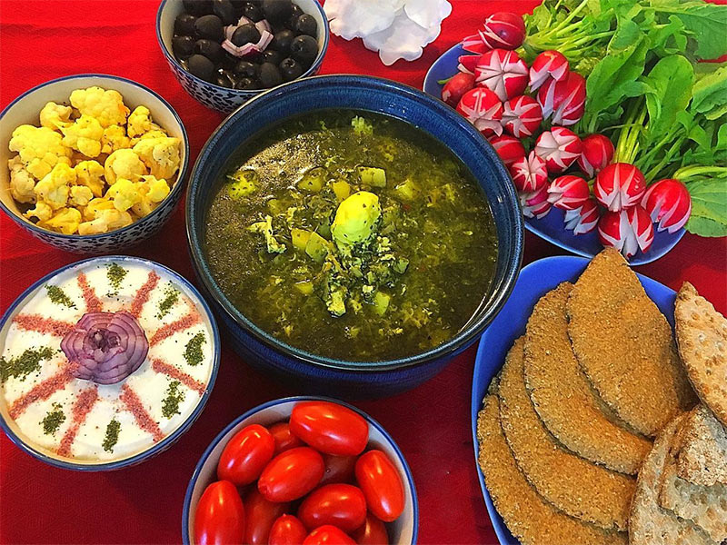Unusual foods in Iran: Eshkene