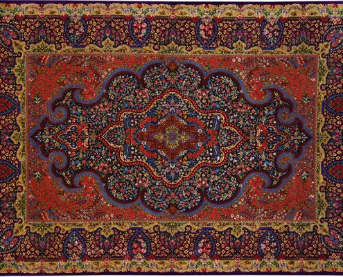 The silk carpet of Qom
