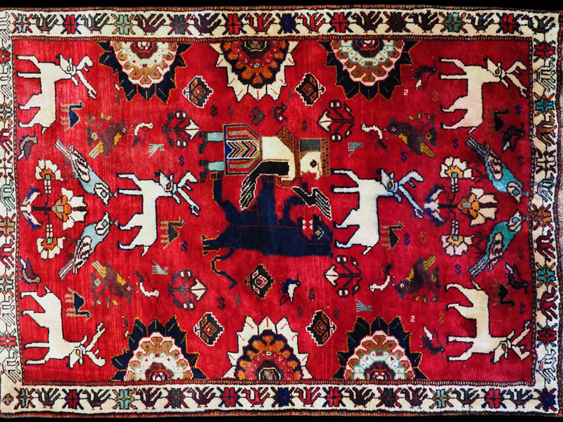 Persian carpet- qashqaei carpet