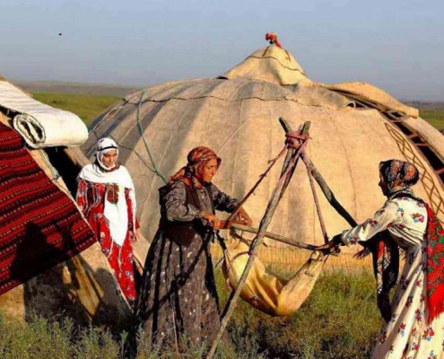 Shahsavan nomads in Iran