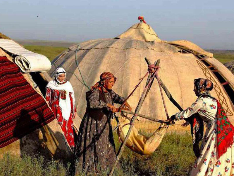 Shahsavan nomads in Iran