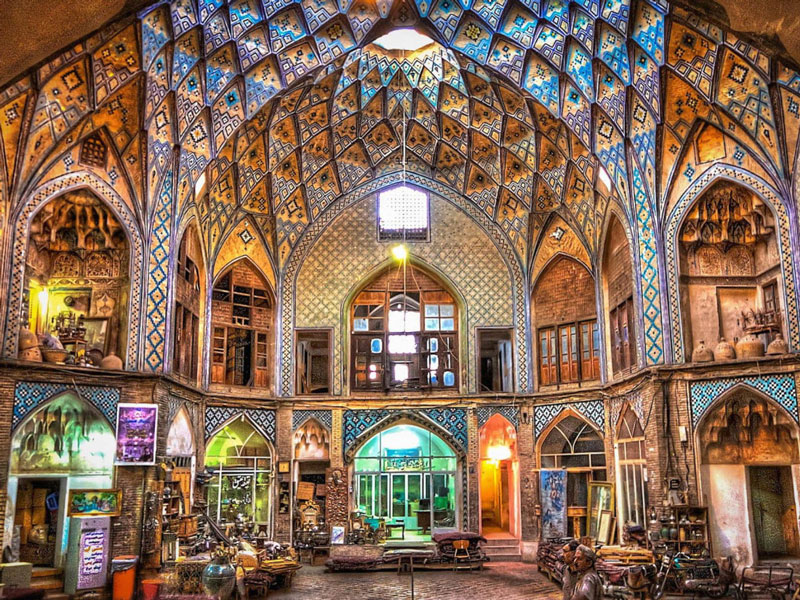Kashan bazaar