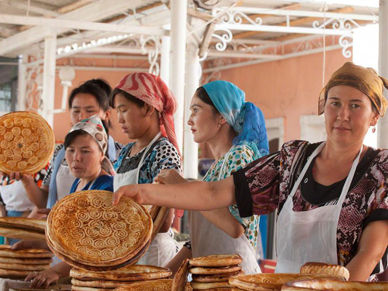 Uzbek traditional food