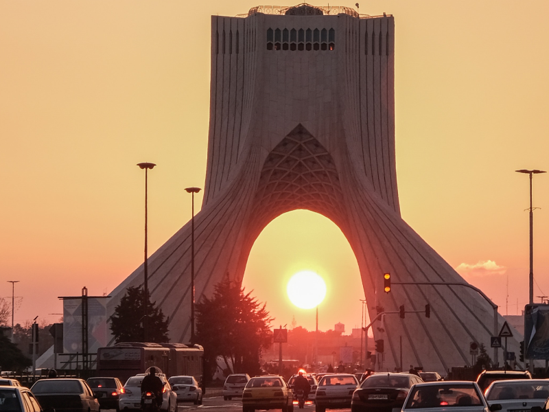 azadi tower in iran