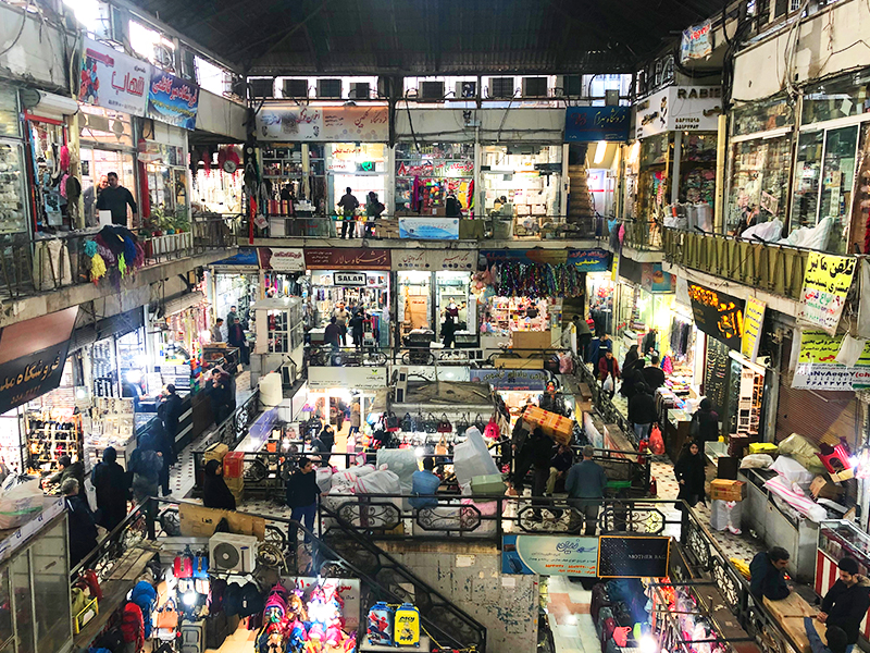 tehran grand bazaar shops