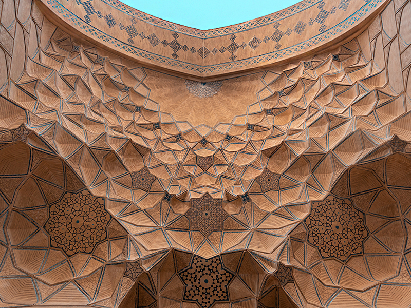 Isfahan Mosque Ceiling