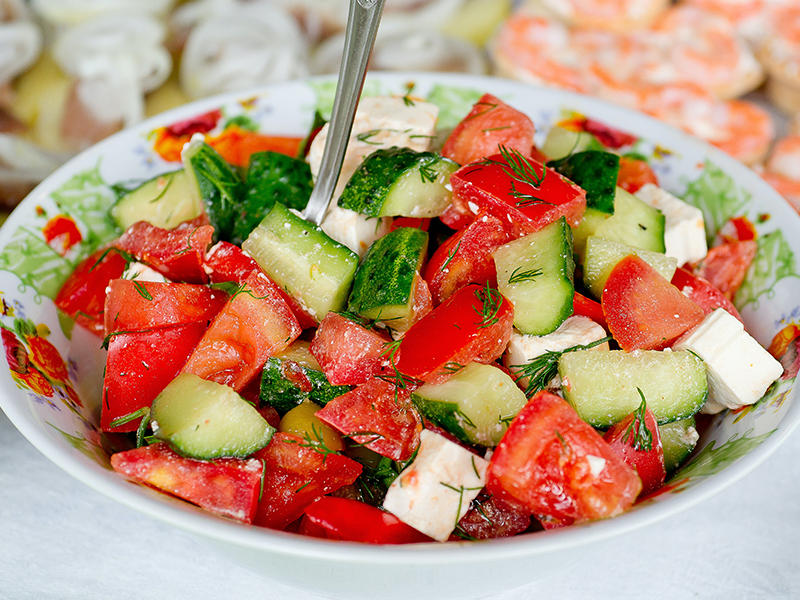 Shirazi Salad Calories