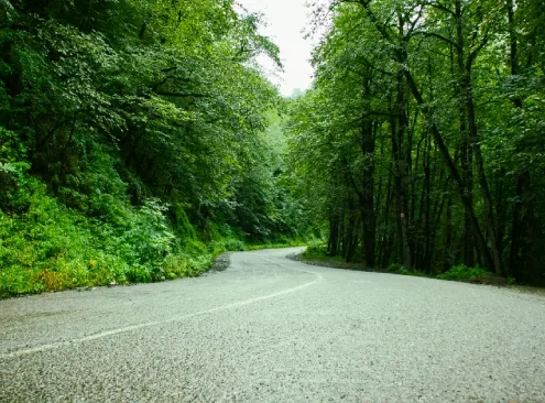 Asalem to Khalkhal Route