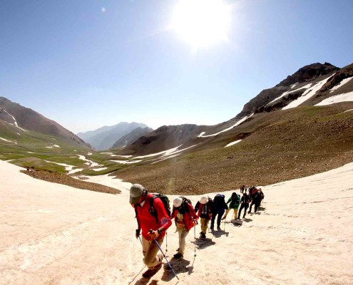 Tour de escalada en Irán: trekking en las montañas Alborz y Zagros