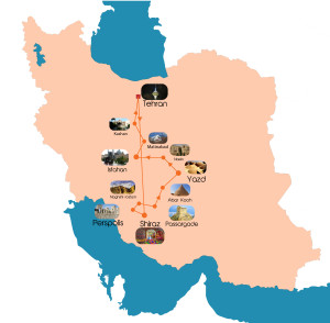 Excursão de 8 dias ao Irã: Teerã, Shiraz, Yazd, Isfahan